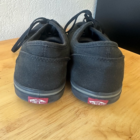 Women’s VANS Black Casual Lace-Up Shoes - Picture 3 of 5